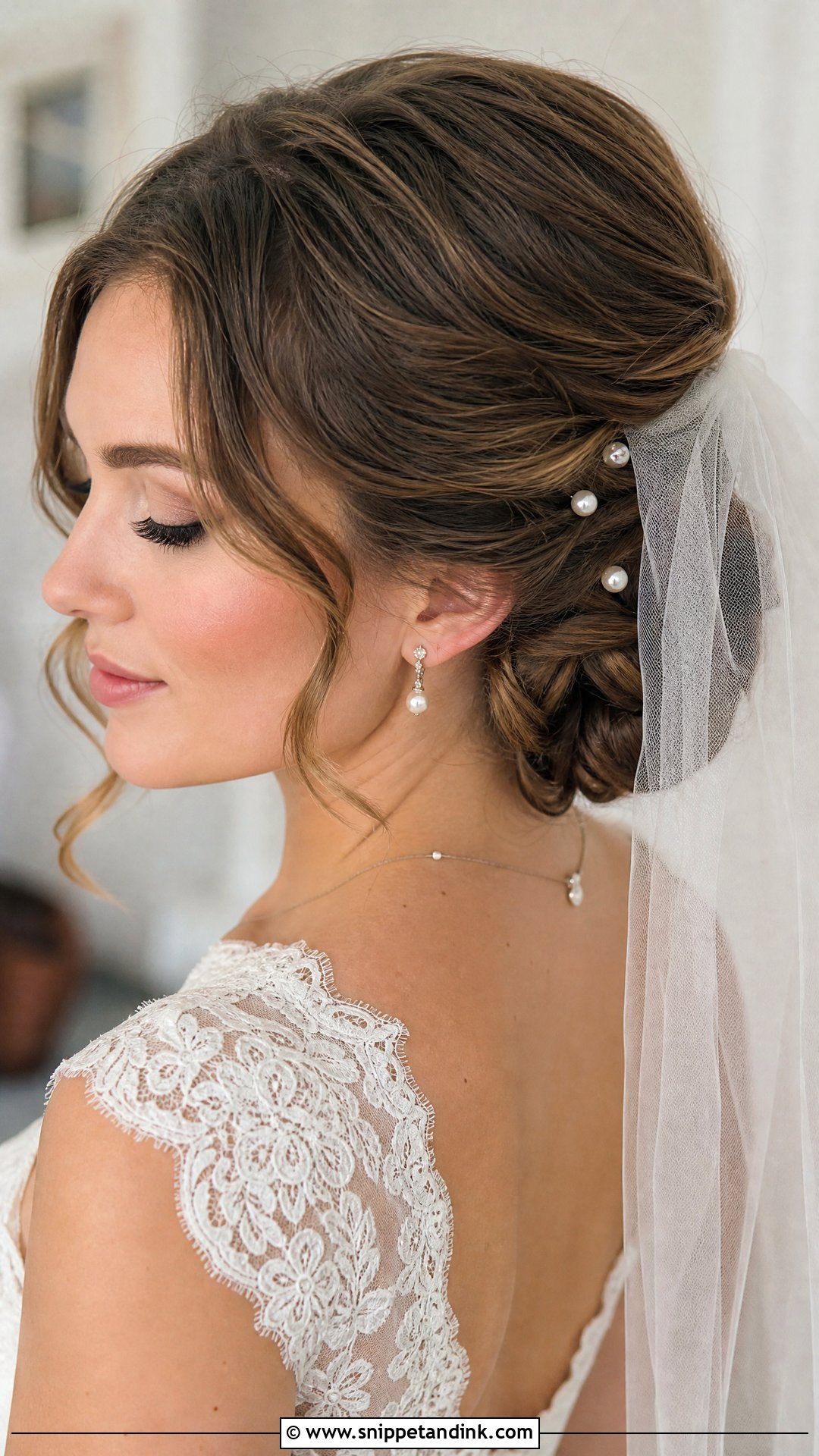 Bridal Chignon - Snippet and Ink - 15 Bridal Traditional Hairstyle Ideas