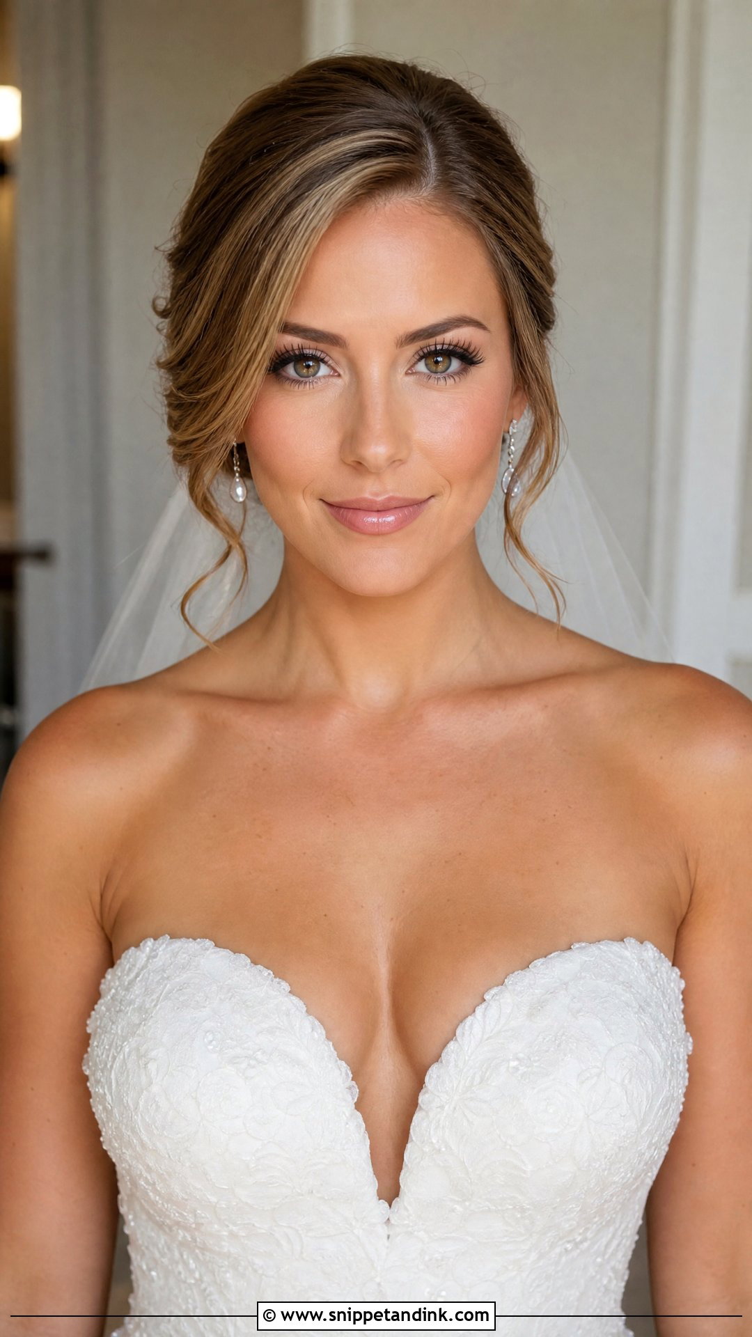 Bridal Chignon Front View - Snippet and Ink - 15 Bridal Hair From Front View Ideas