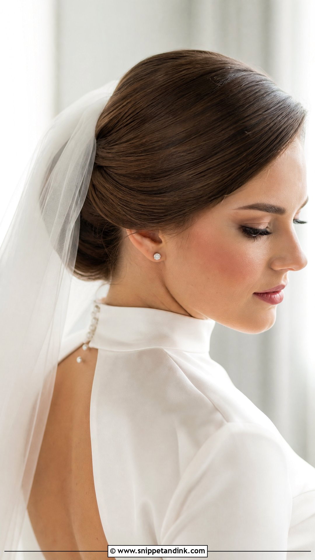 Bridal Chignon Updo - Snippet and Ink - 15 Bridal Updos