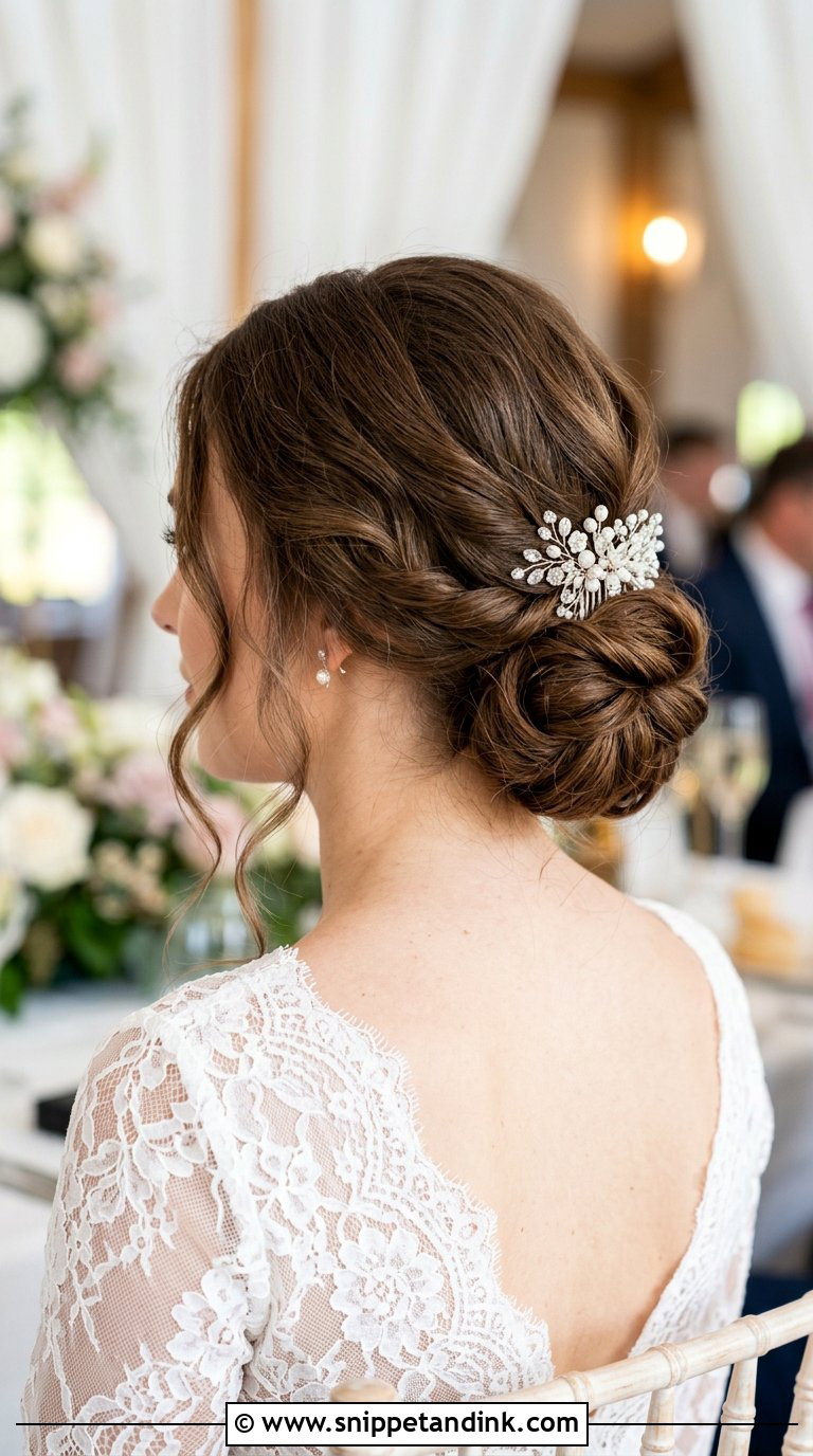Bridal Chignon Wig - Snippet and Ink - 20 Bridal Wig Hairstyles