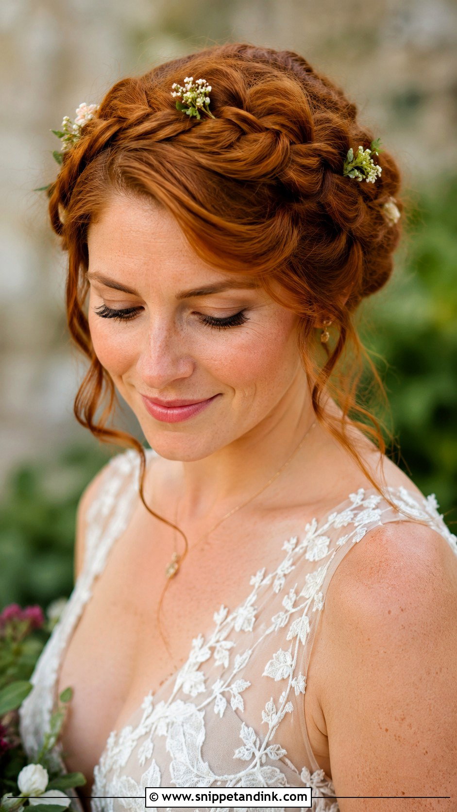 Bridal Crown Braid - Snippet and Ink - 20 Bridal Hairstyles for Wedding