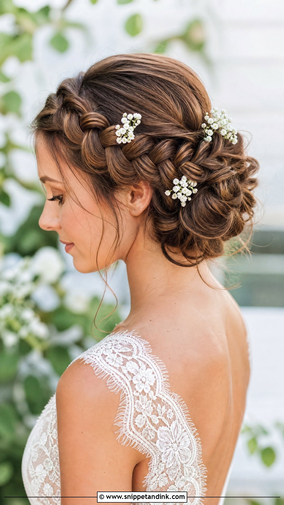 Bridal Crown Braid - Snippet and Ink - 20 Unique Bridal Hair Ideas
