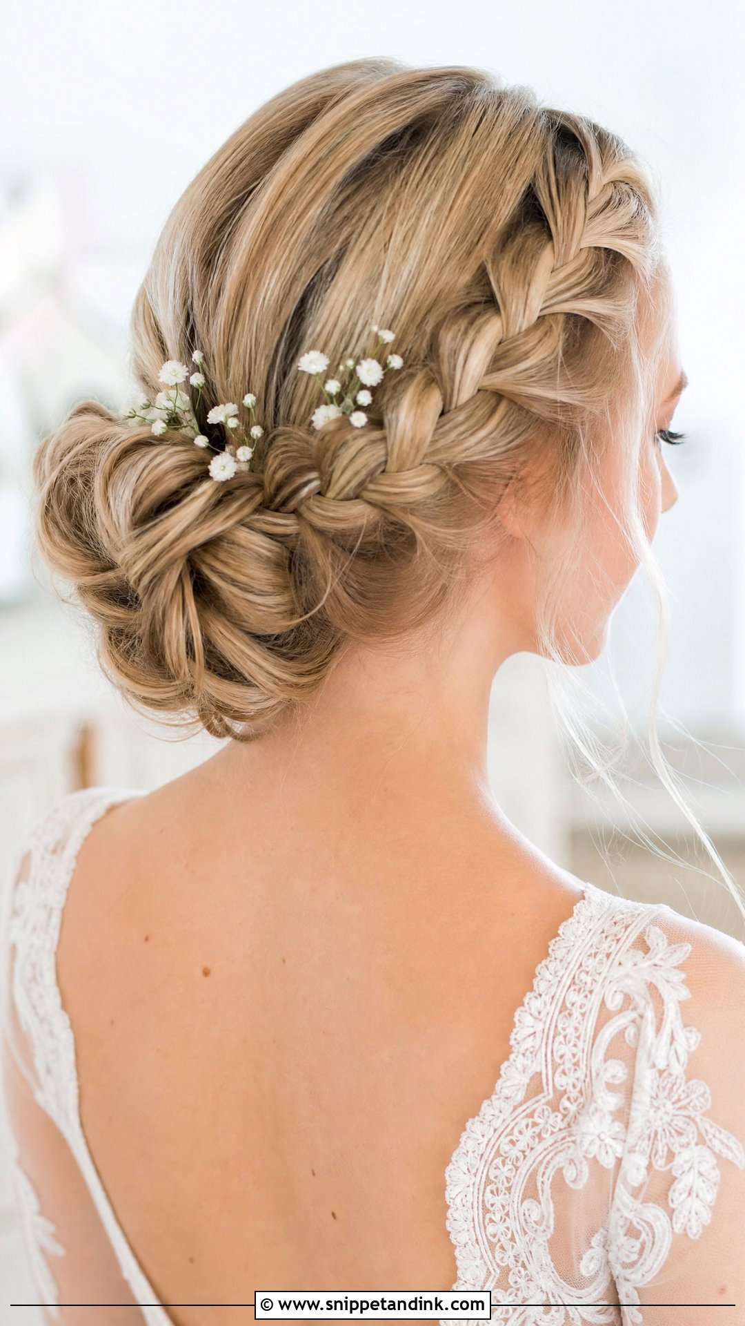 Bridal Crown Braid Updo - Snippet and Ink - 15 Bridal Updo Hairstyle Ideas