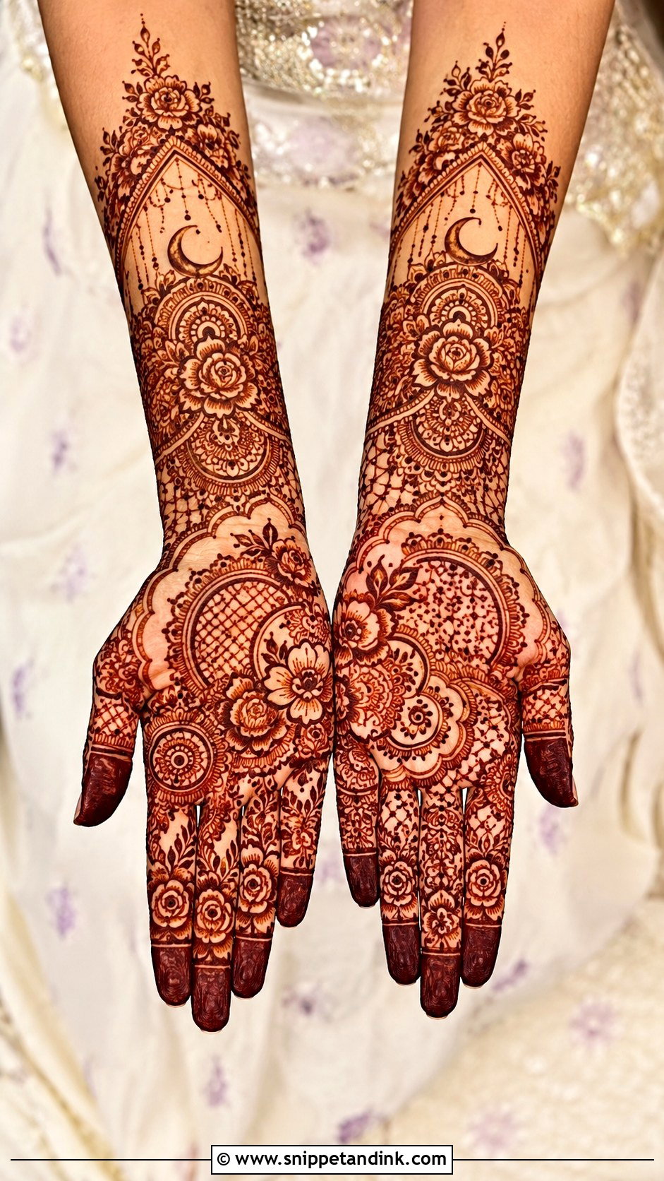 Bridal Eid Mehndi Design - Snippet and Ink - 35 Mehndi Designs for Eid