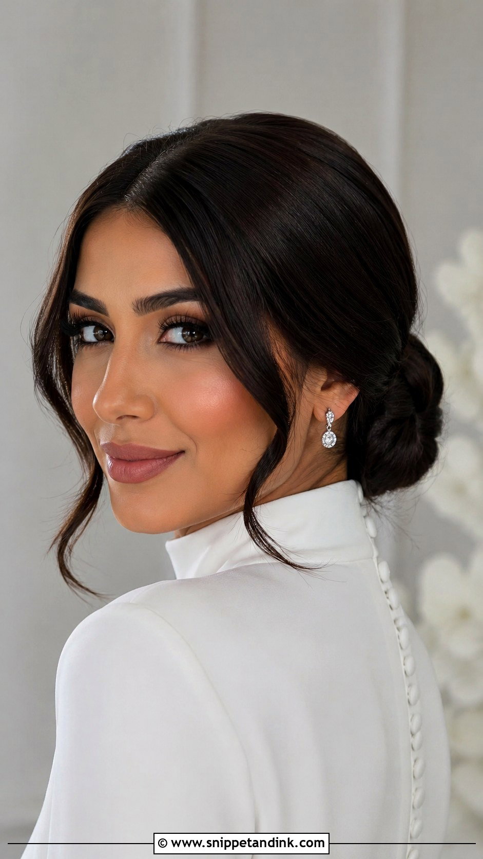Bridal Espresso Brown Hair Color - Snippet and Ink - 15 Wedding Hair Color Ideas Brides