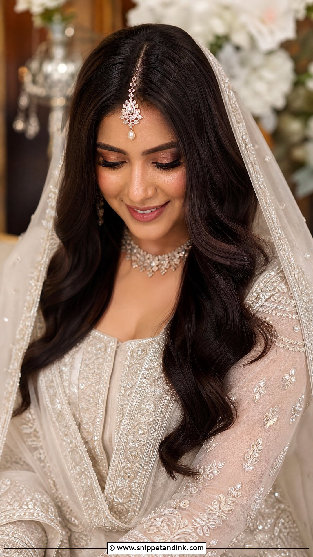 Bridal Espresso Brown Hair Color - Snippet and Ink - 15 Bridal Hair Colour Ideas