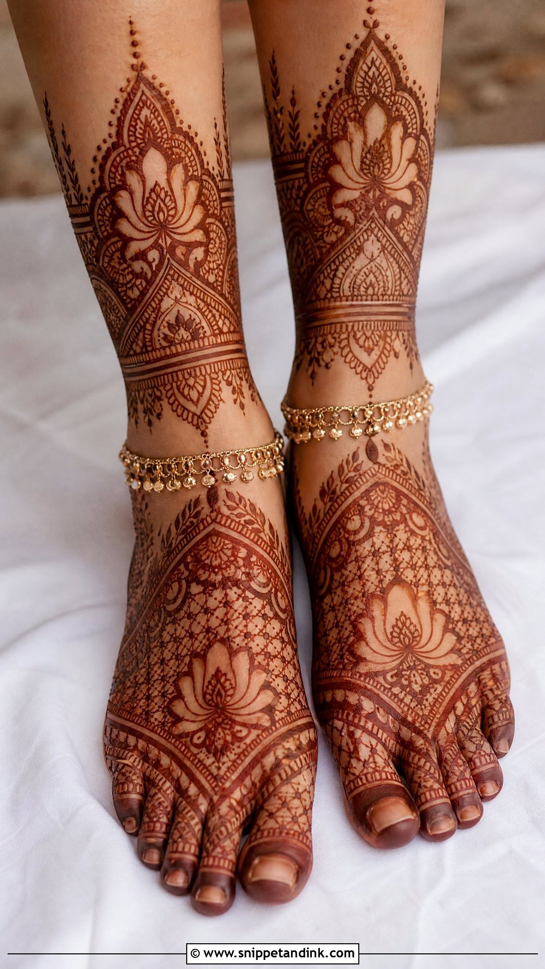 Bridal Feet Mehndi Design - Snippet and Ink - 25 Bridal Mehndi Designs Indian Weddings