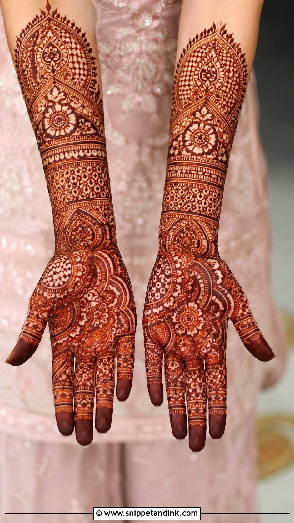 Bridal Finger Mehndi Design - Snippet and Ink - 30 Mehndi Designs for Fingers