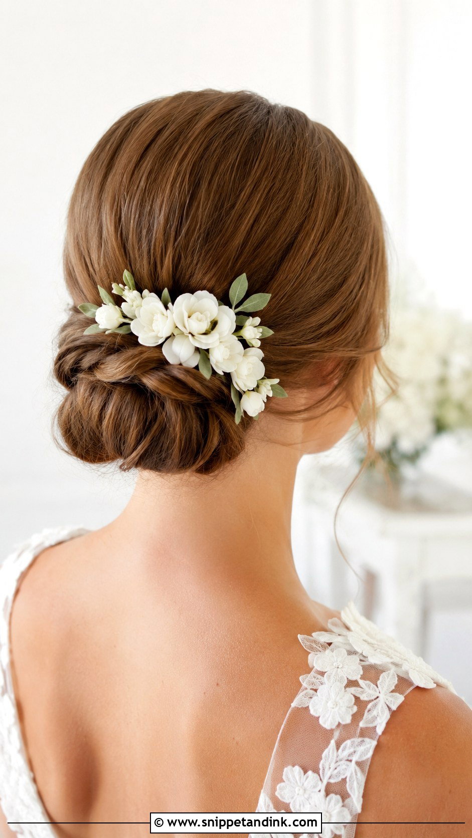 Bridal Flower Comb - Snippet and Ink - 25 Wedding Hair Pieces