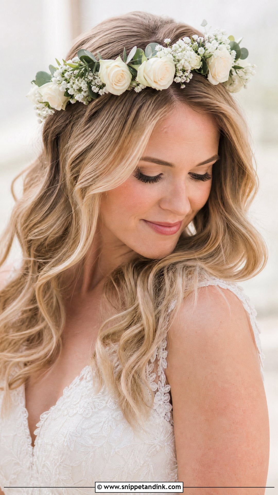 Bridal Flower Crown - Snippet and Ink - 15 Floral Hair Accessories Brides