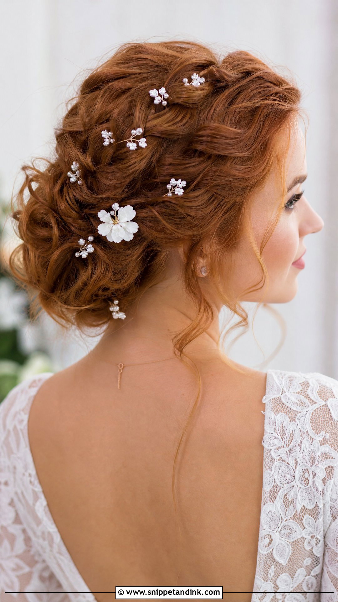 Bridal Flower Hair Pins - Snippet and Ink - 15 Floral Hair Accessories Brides