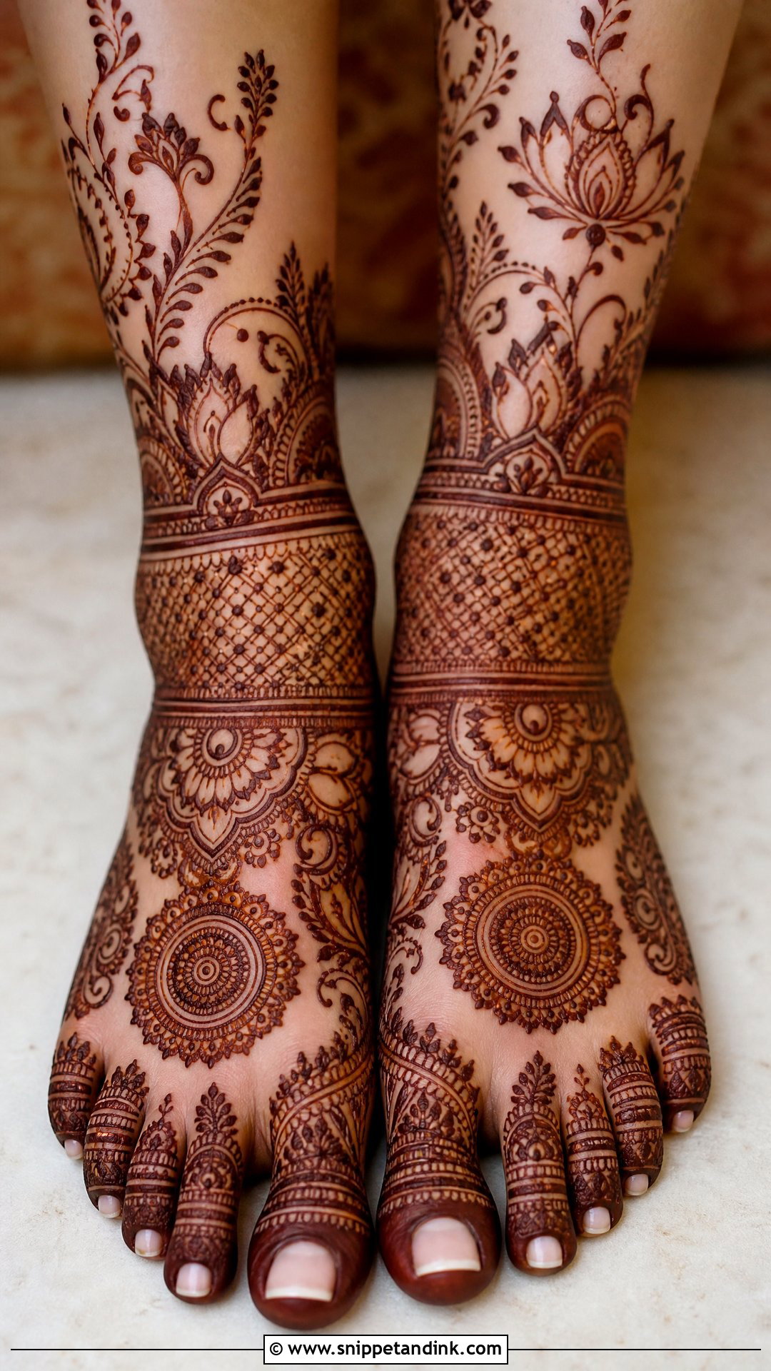 Bridal Foot Mehndi Design - Snippet and Ink - 30 Unique Bridal Mehndi Designs Indian Weddings