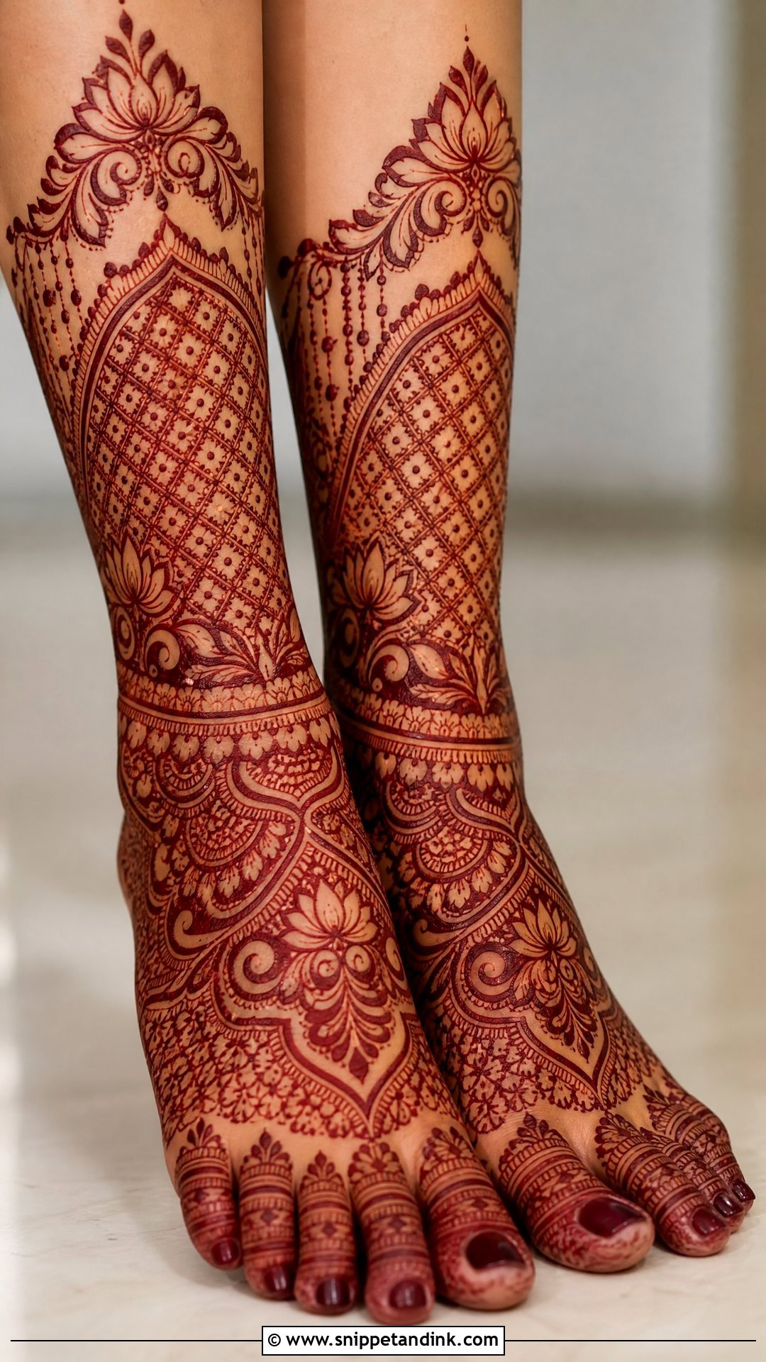 Bridal Foot Mehndi Design - Snippet and Ink - 35 Mehndi Design Photos Ideas