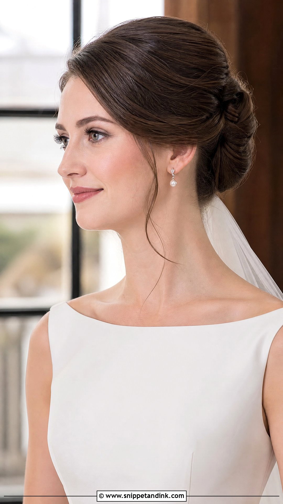 Bridal French Twist - Snippet and Ink - 20 Modern Bridal Hairstyles