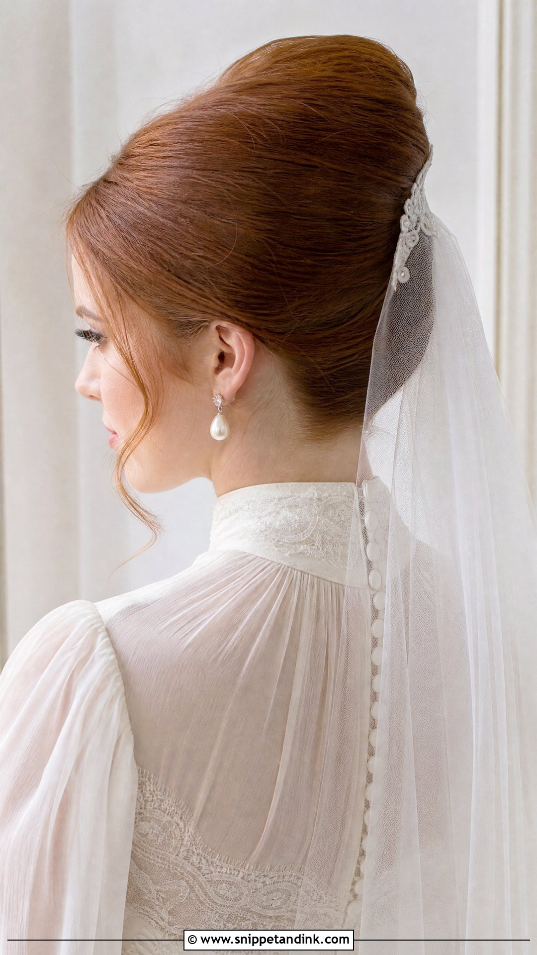Bridal French Twist - Snippet and Ink - 20 Trending Bridal Hairstyles 2025