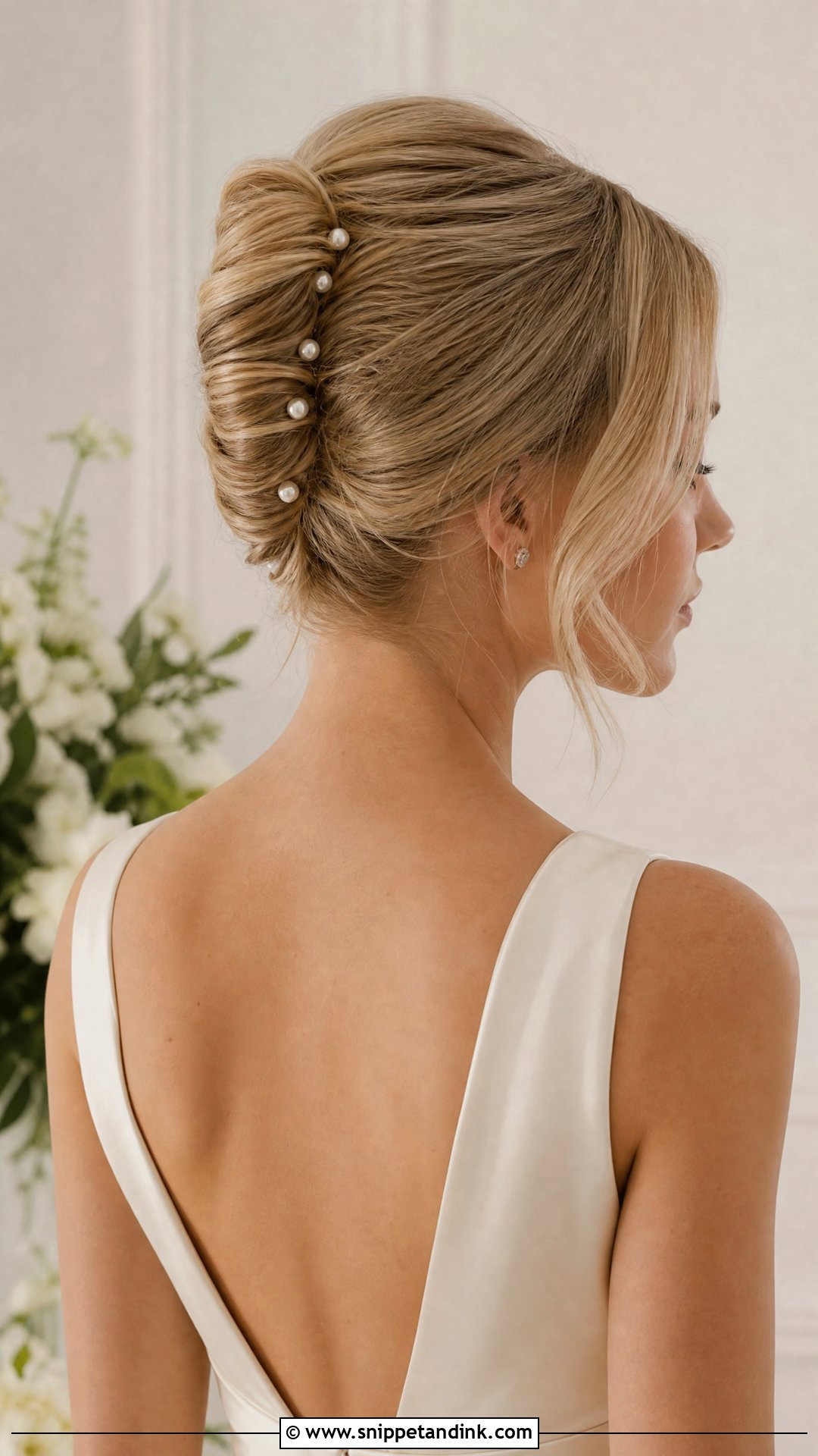 Bridal French Twist - Snippet and Ink - 15 Bridal Twist Hairstyles