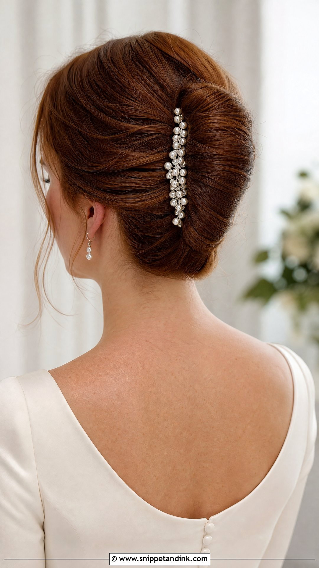 Bridal French Twist - Snippet and Ink - 15 Bridal Updo Hairstyle Ideas