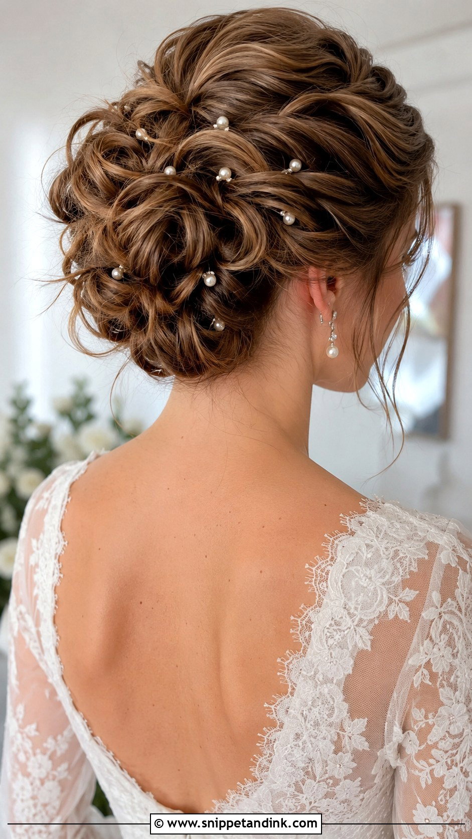 Bridal French Twist For Oval Face - Snippet and Ink - 20 Bridal Hairstyles for Oval Face Shape