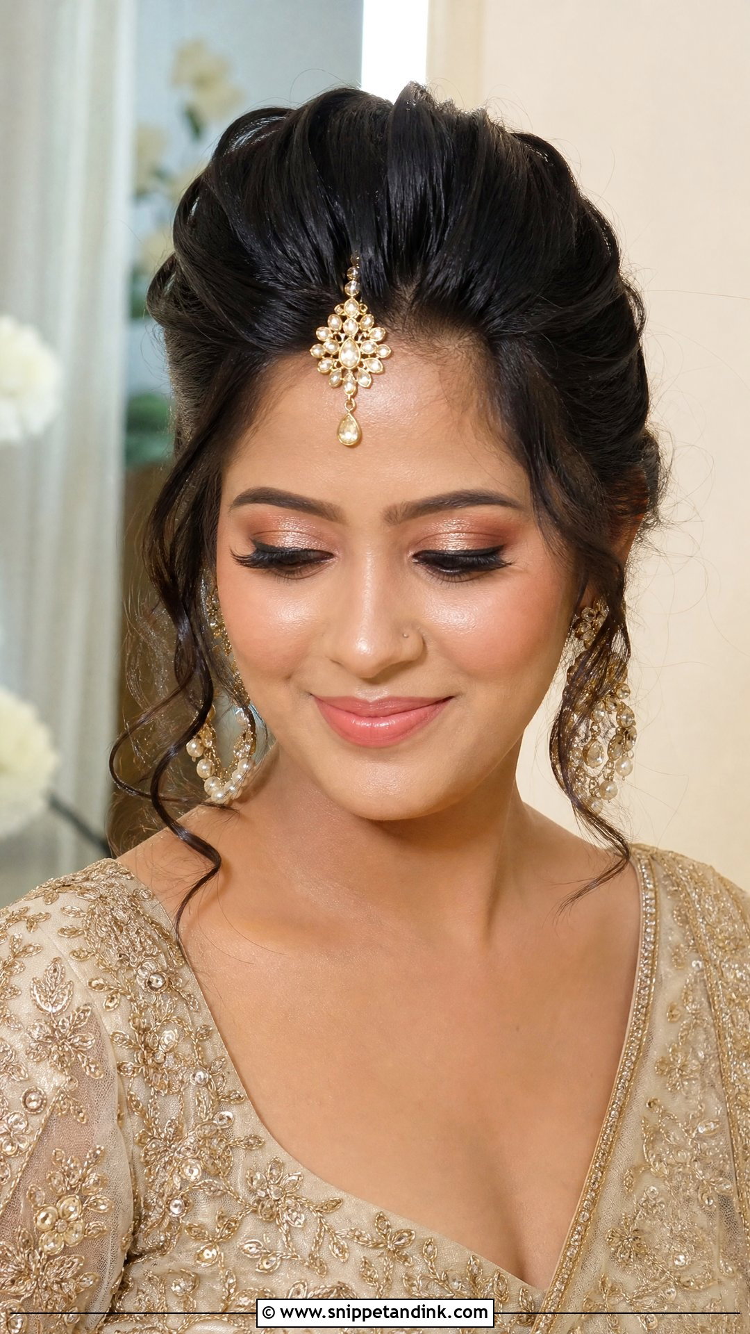 Bridal Front Puff Hairstyle - Snippet and Ink - 15 Bridal Puff Hairstyles