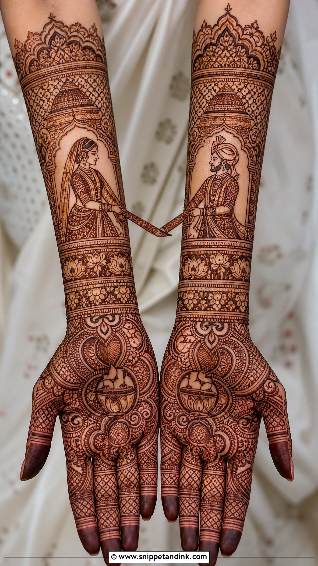 Bridal Gathbandhan Mehndi Design - Snippet and Ink - 25 Gathbandhan Mehndi Design Ideas