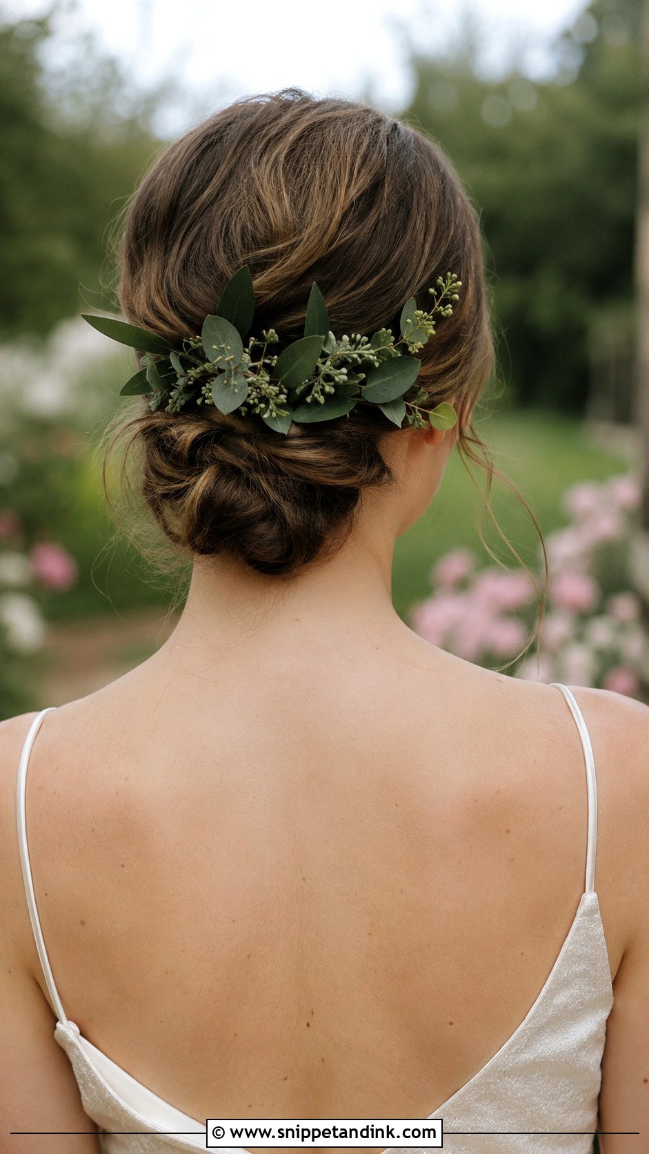 Bridal Hair Comb With Greenery - Snippet and Ink - 25 Bridal Hair Pieces