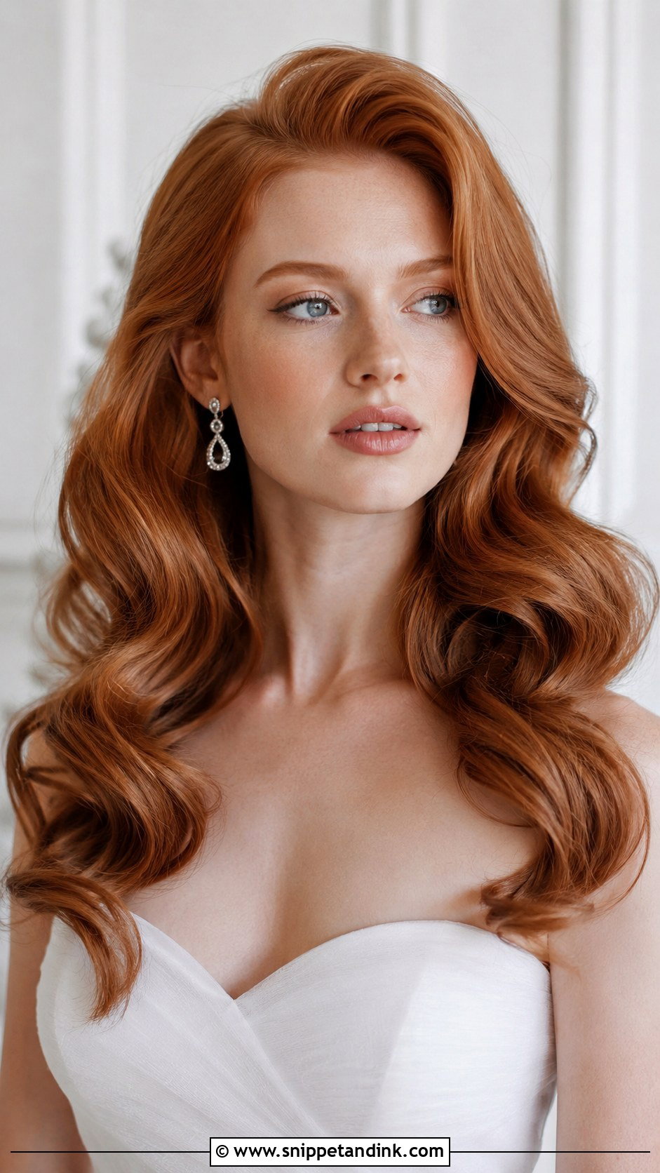 Bridal Hair Down Brushed Out Curls - Snippet and Ink - 20 Bridal Hair Down Curls