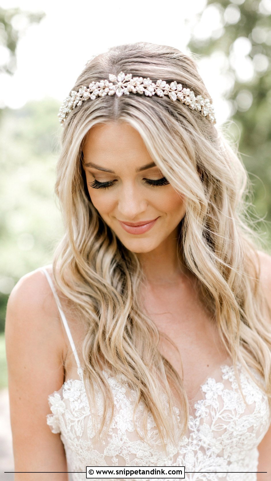 Bridal Hair Halo - Snippet and Ink - 20 Bride Hair Piece Ideas