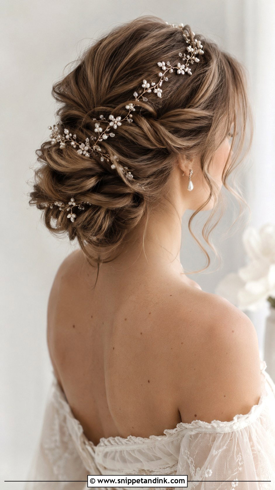 Bridal Hair Vine - Snippet and Ink - 25 Wedding Hair Pieces