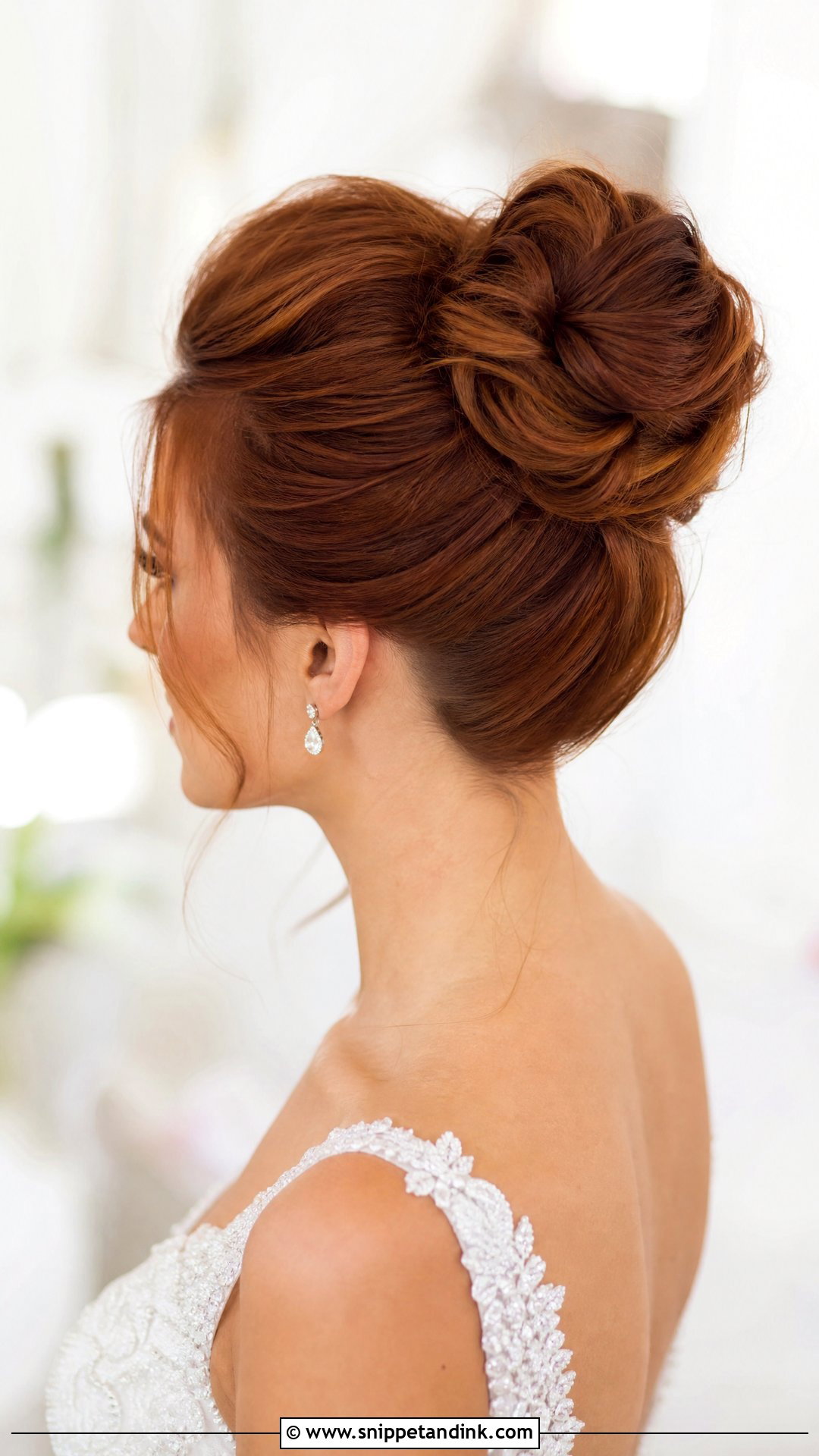 Bridal Hair With Extensions High Bun - Snippet and Ink - 15 Bridal Hair with Extensions