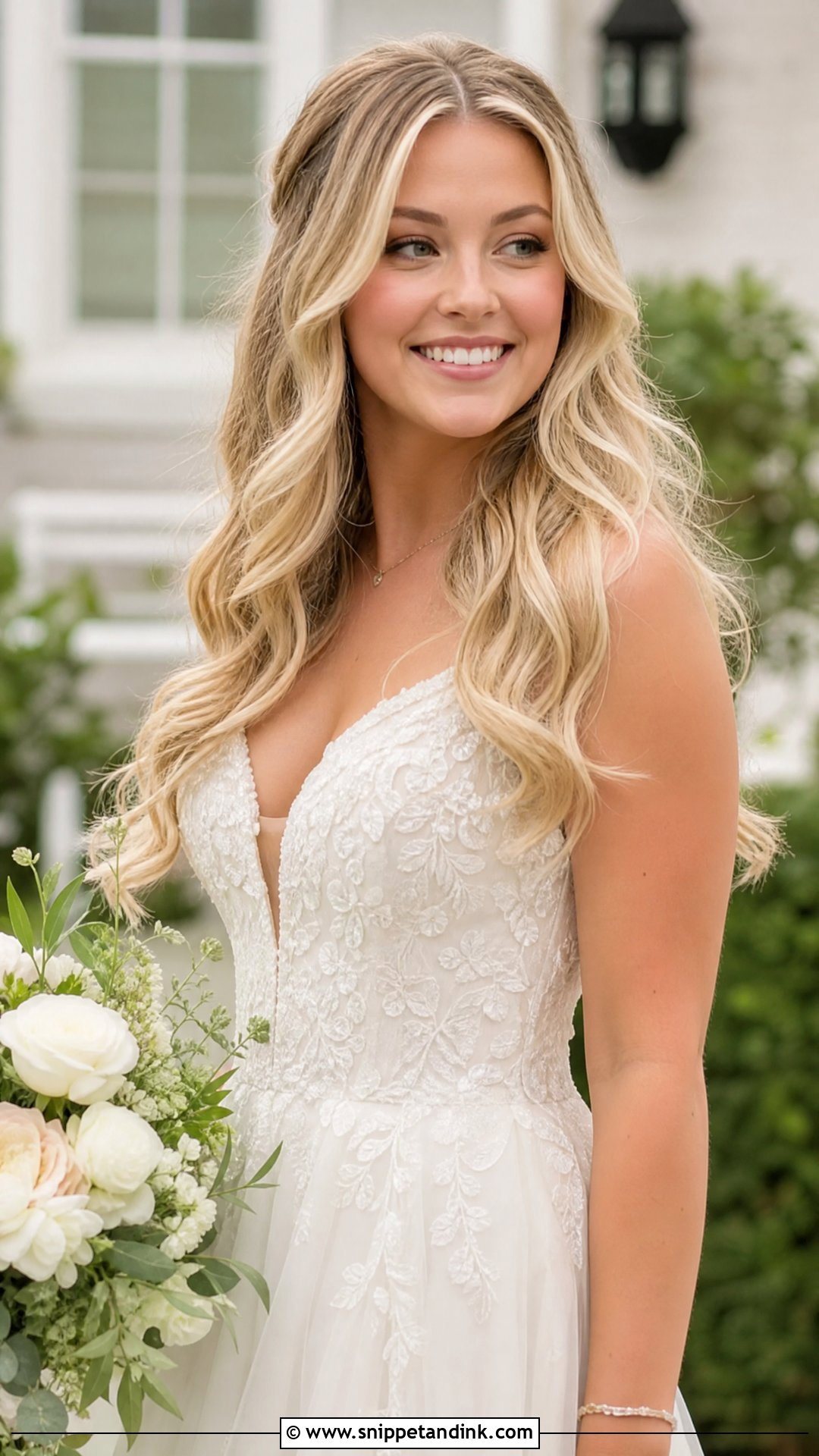 Bridal Hair With Extensions Loose Curls - Snippet and Ink - 15 Bridal Hair with Extensions