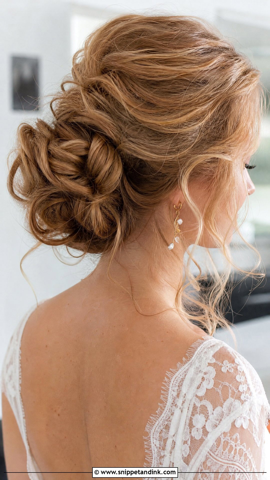 Bridal Hair With Extensions Messy Bun - Snippet and Ink - 15 Bridal Hair with Extensions