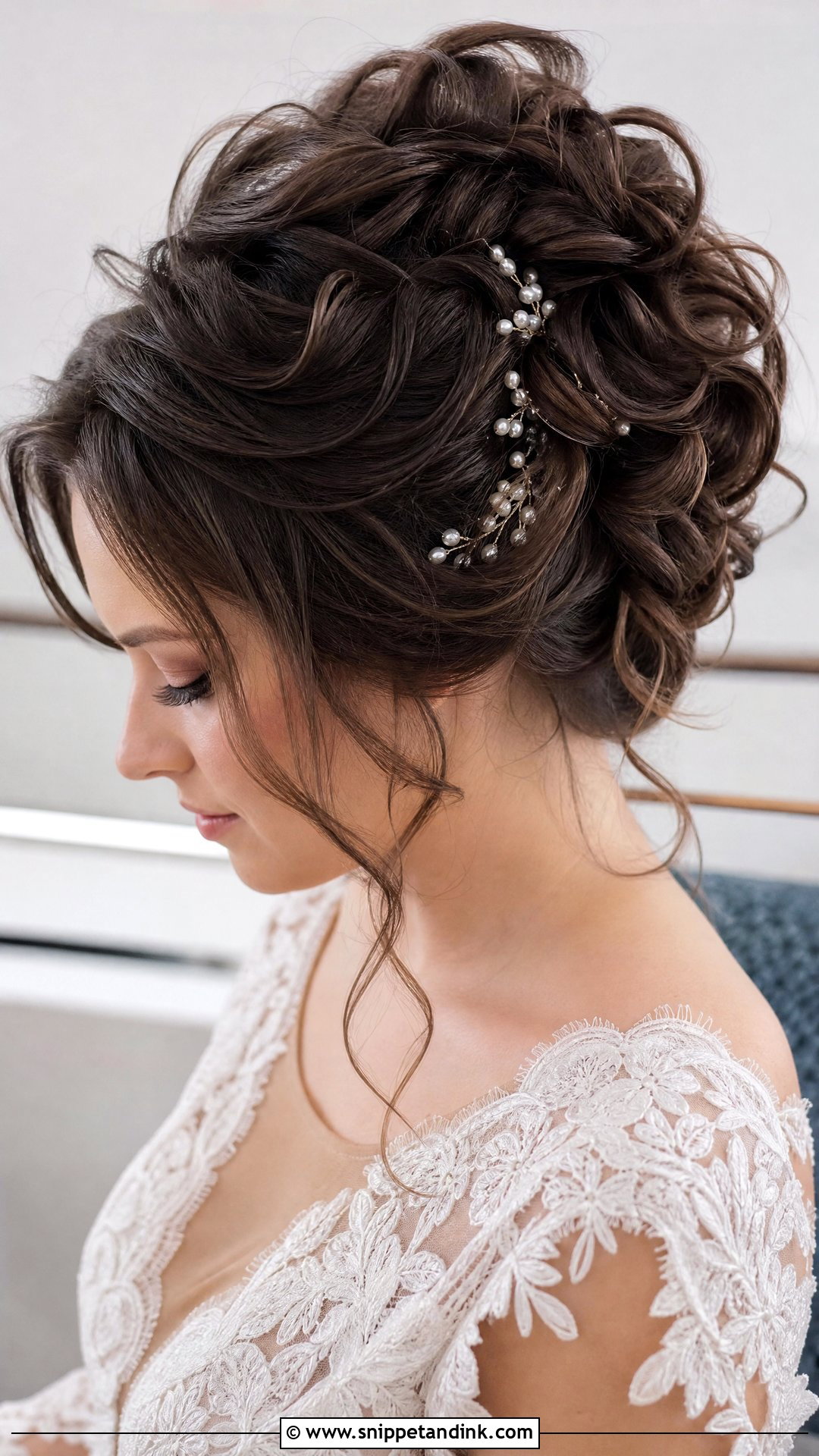 Bridal Hair With Extensions Textured Updo - Snippet and Ink - 15 Bridal Hair with Extensions