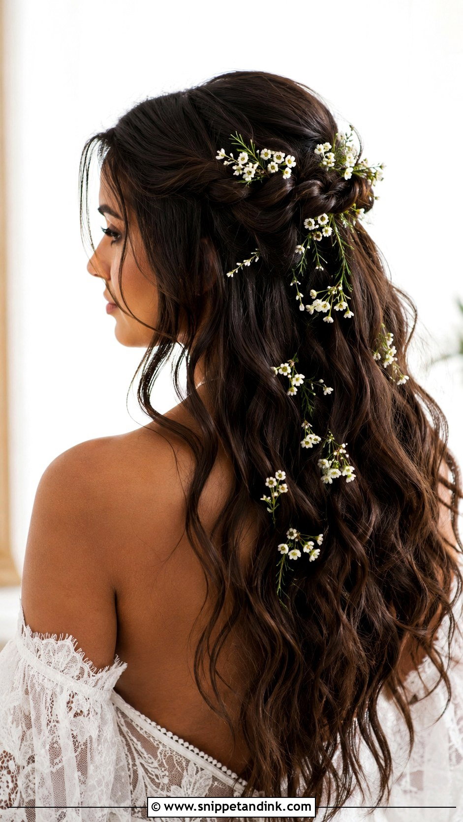 Bridal Hair With Flowers - Snippet and Ink - 20 Bridal Wedding Hairstyle Ideas