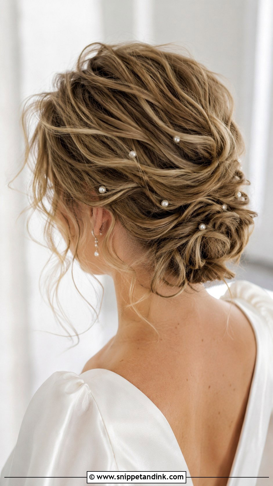 Bridal Hair With Pearl Pins Fine Hair - Snippet and Ink - 20 Bridal Hair Fine Hair Ideas