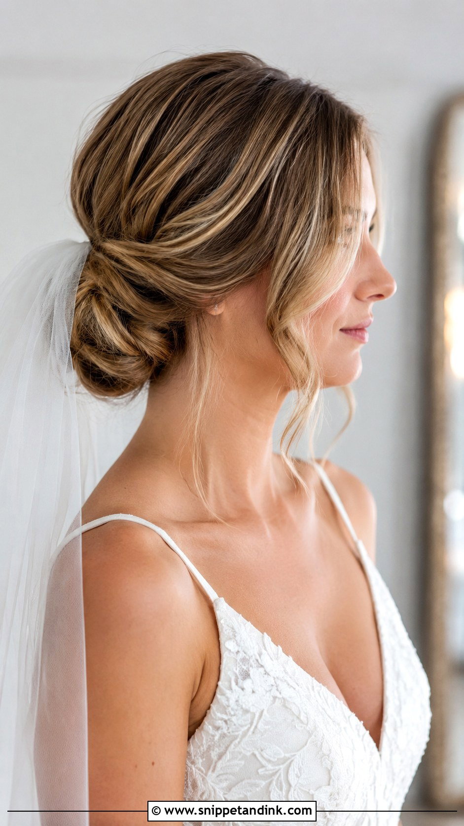 Bridal Hair With Veil - Snippet and Ink - 20 Marriage Hair Styles