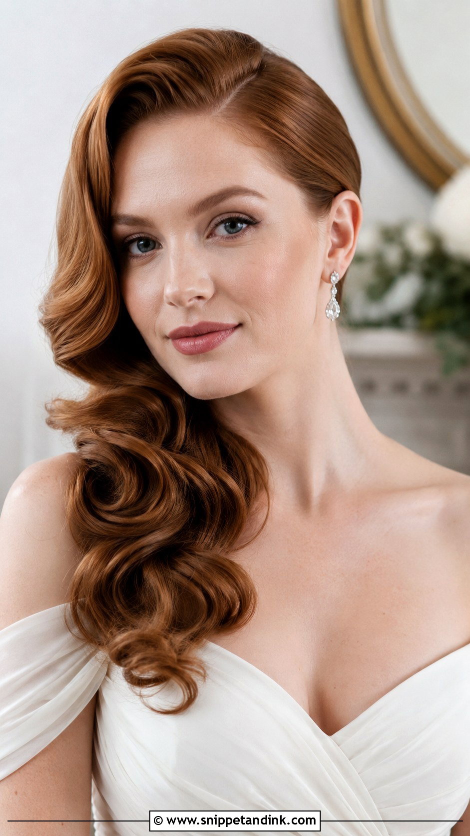 Bridal Hollywood Waves - Snippet and Ink - 20 Bridal Hair Looks