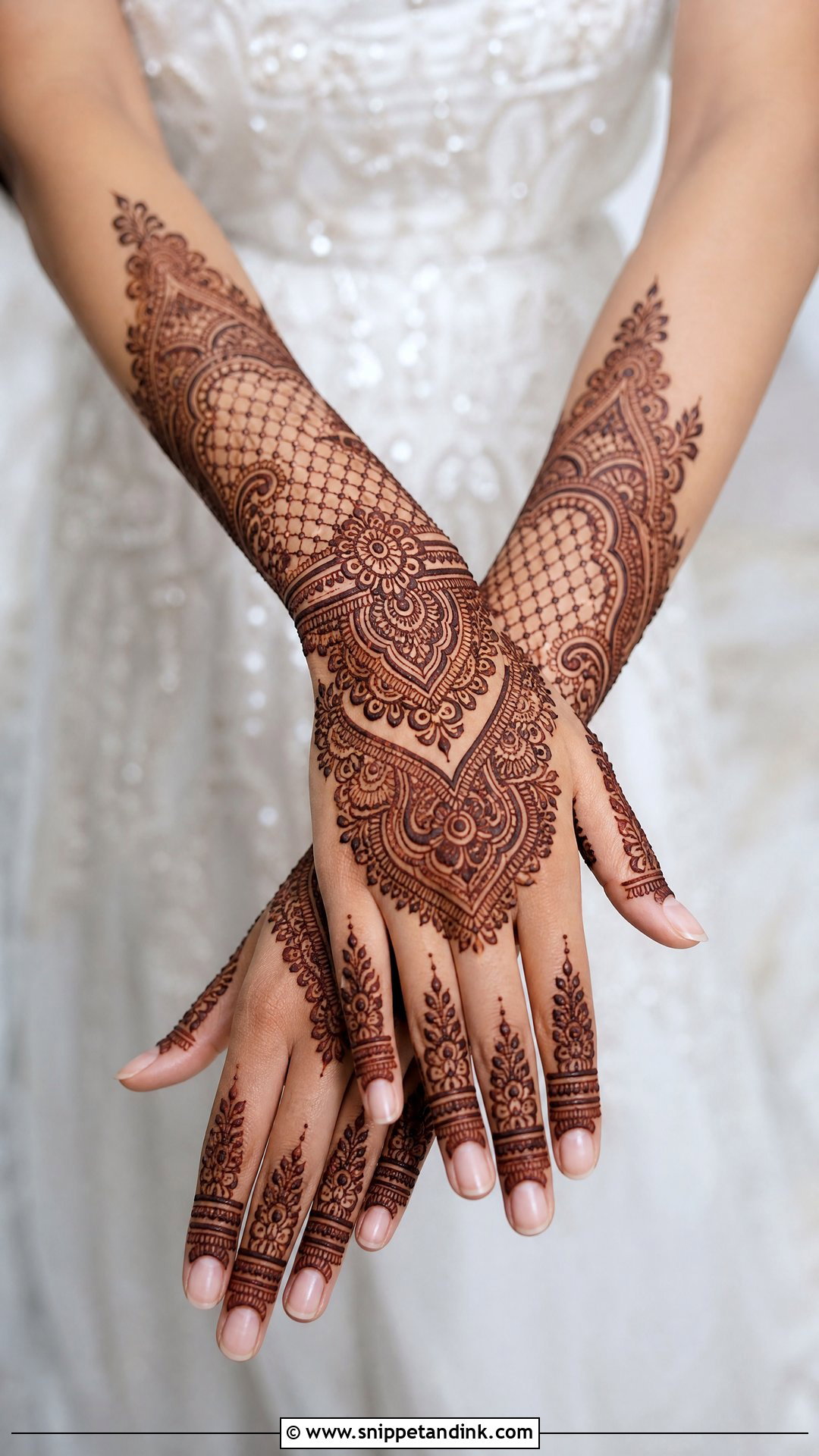 Bridal Jaali Mehndi Design Back Hand - Snippet and Ink - 20 Wedding Mehndi Designs Bridal Hands