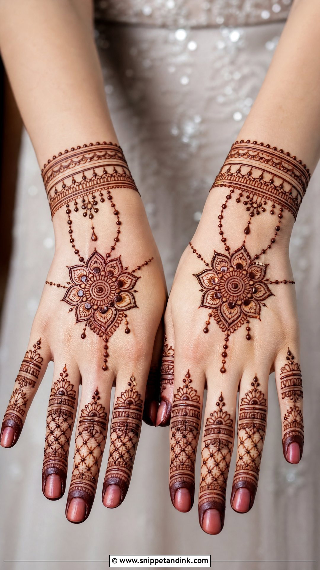 Bridal Jewellery Mehndi Design Back Hand - Snippet and Ink - 20 Wedding Mehndi Designs Bridal Hands