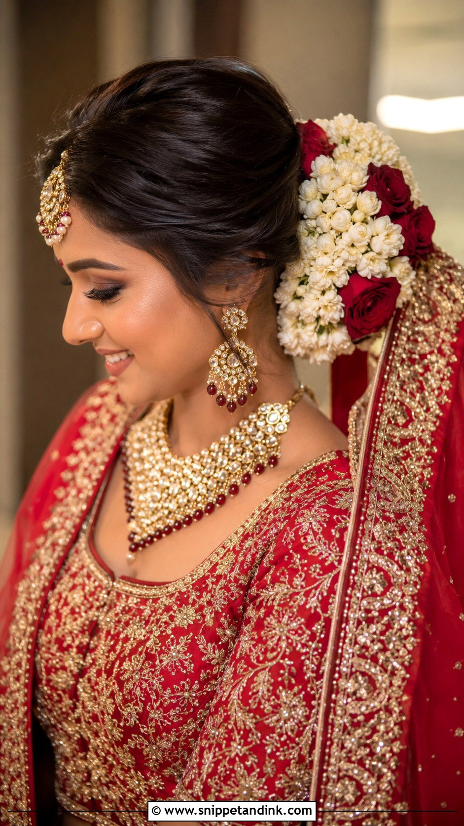 Bridal Jooda For Lehenga - Snippet and Ink - 20 Bridal Jooda Hairstyle Ideas
