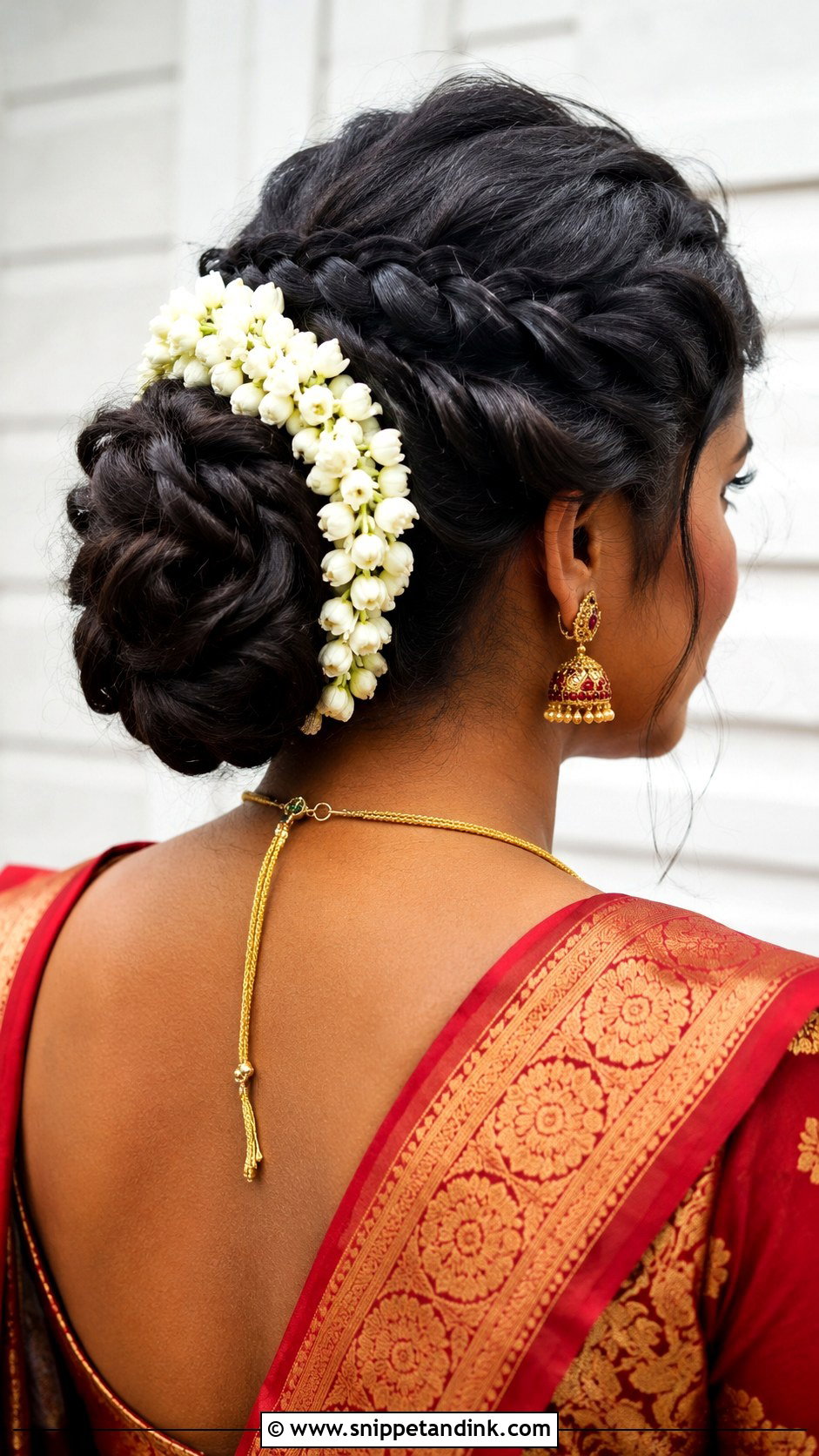 Bridal Jooda For Long Hair - Snippet and Ink - 20 Bridal Jooda Hairstyle Ideas