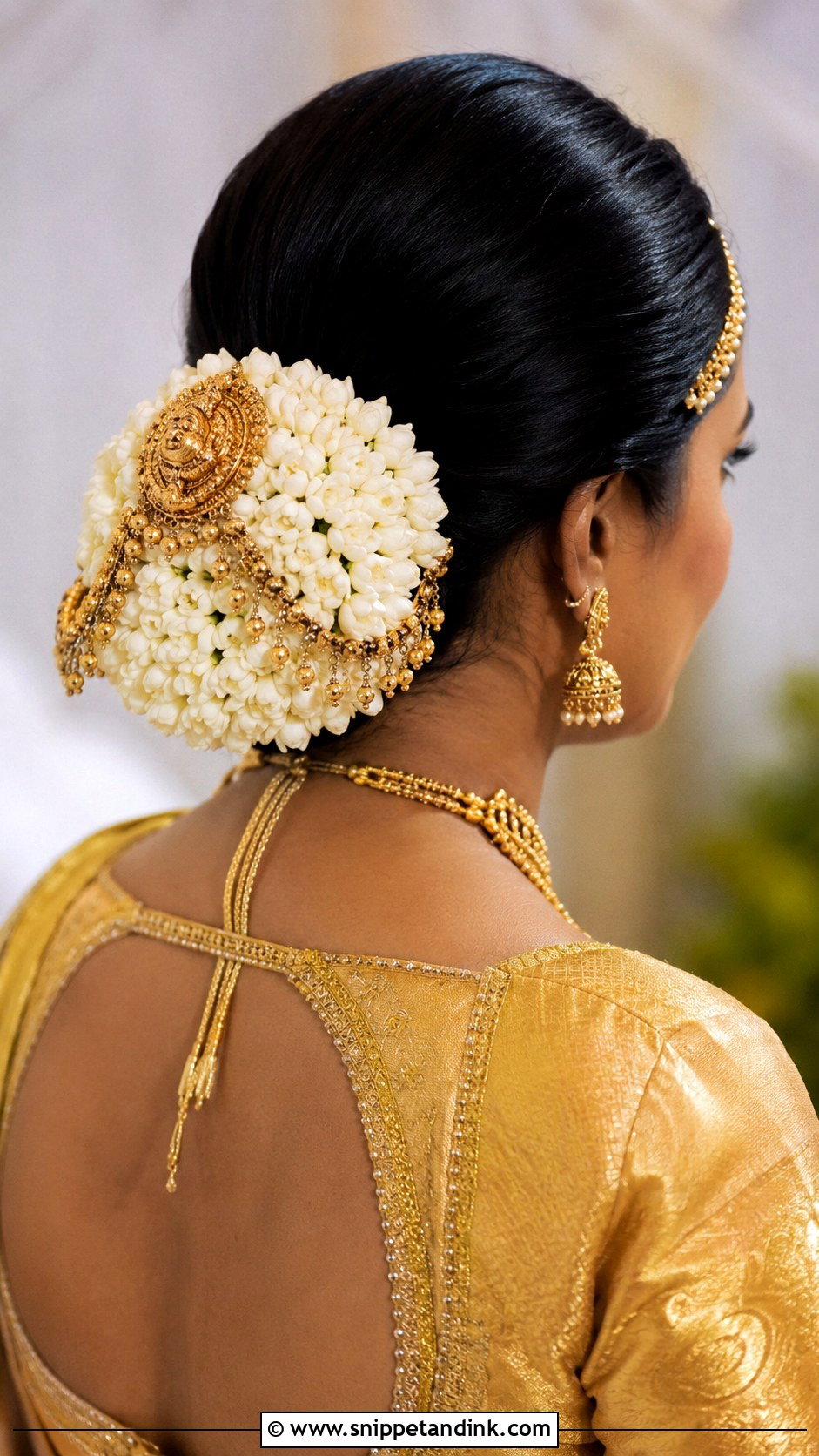 Bridal Jooda For Saree - Snippet and Ink - 20 Bridal Jooda Hairstyle Ideas