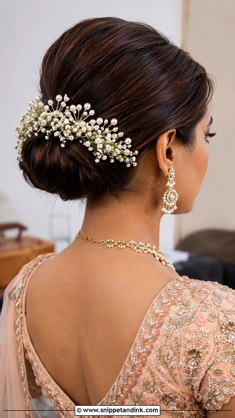 Bridal Jooda For Short Hair - Snippet and Ink - 20 Bridal Jooda Hairstyle Ideas