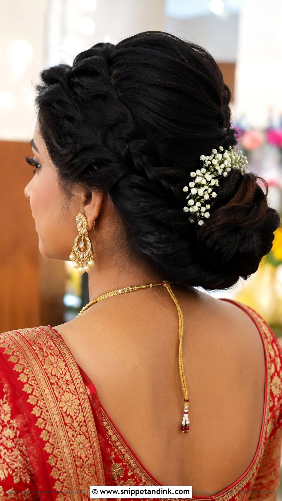Bridal Jooda With Braids - Snippet and Ink - 20 Bridal Jooda Hairstyle Ideas