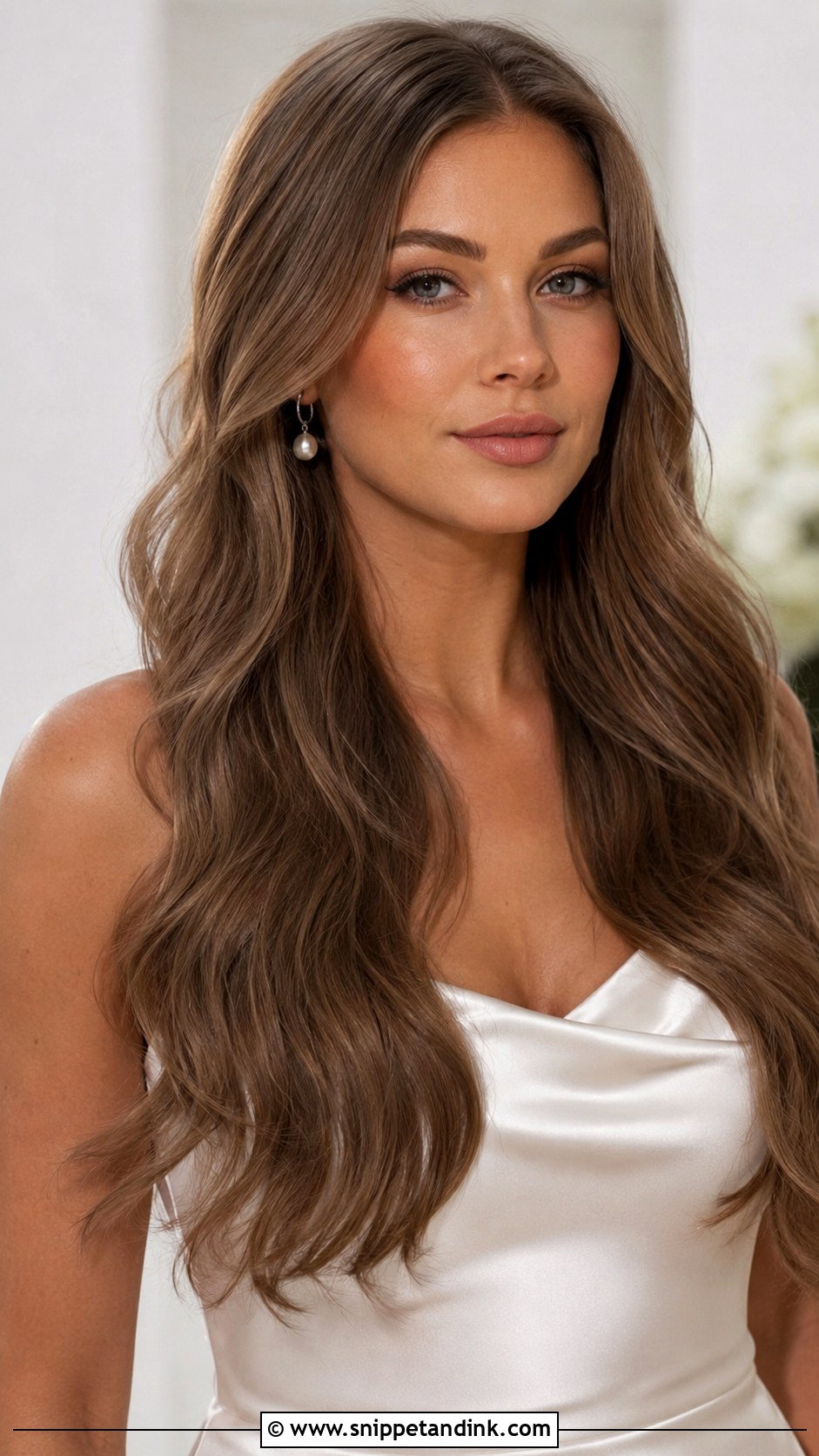 Bridal Keratin Tip Hair Extensions - Snippet and Ink - 20 Bridal Hair Extensions