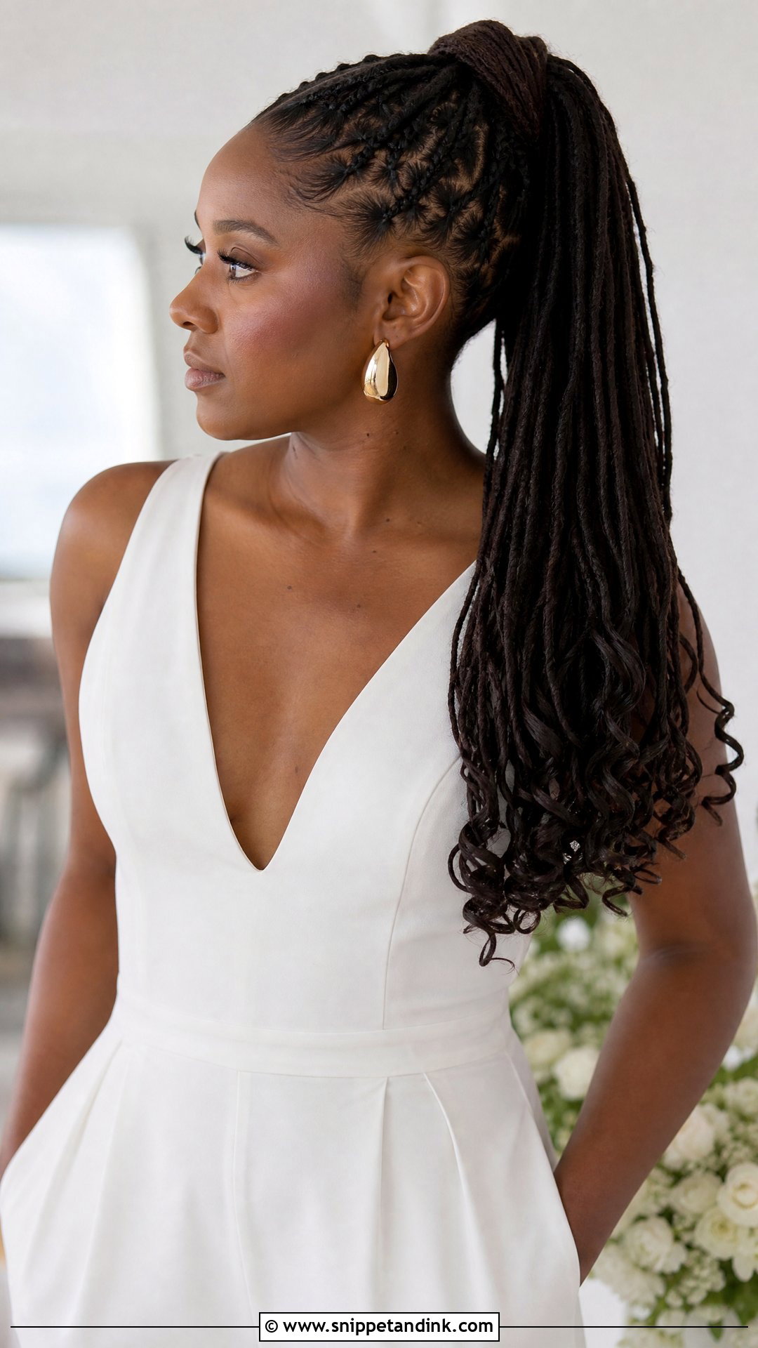 Bridal Loc Ponytail - Snippet and Ink - 15 Bridal Dreadlocks Hairstyles Black Women