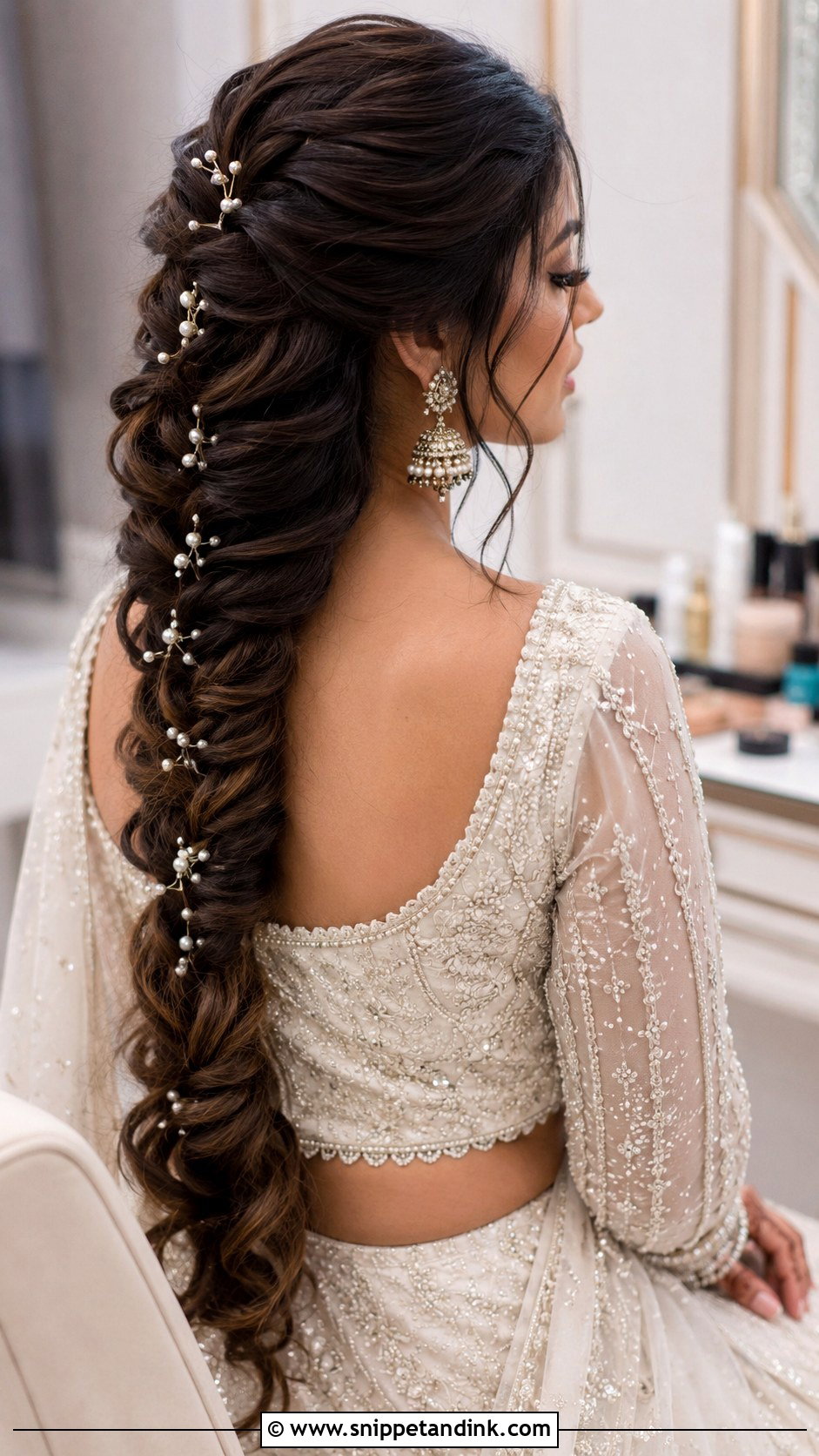Bridal Long Braid - Snippet and Ink - 20 Hairstyles for a Bride