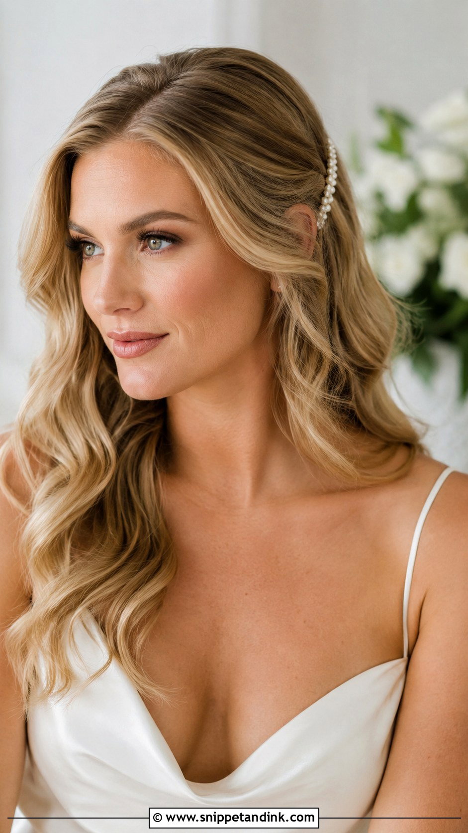 Bridal Loose Waves - Snippet and Ink - 20 Hairdo for Bride Ideas