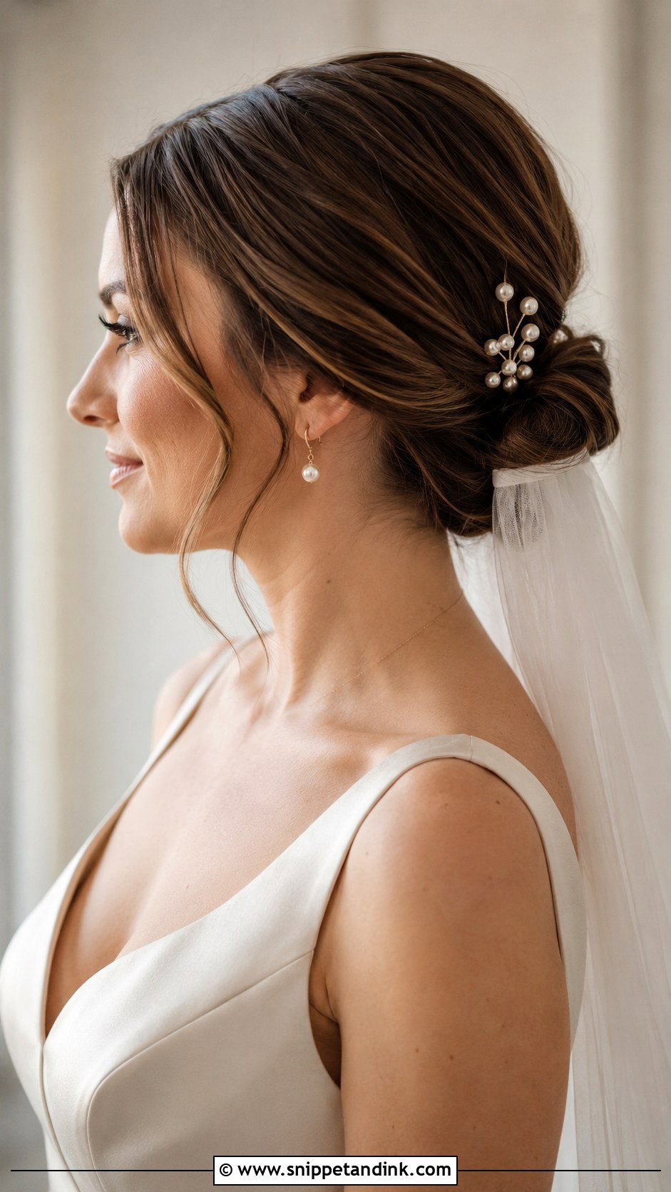 Bridal Low Bun - Snippet and Ink - 20 Hairstyles for a Bride