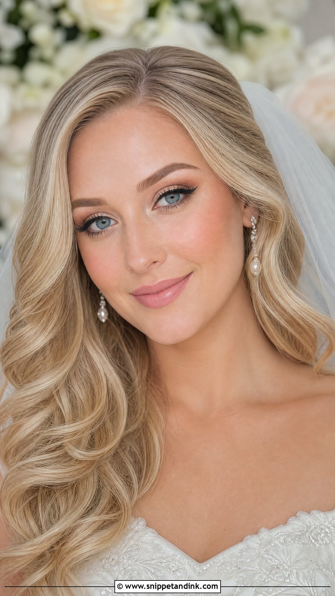 Bridal Makeup For Blonde Hair And Blue Eyes - Snippet and Ink - 20 Bridal Glam Makeup for Blue Eyes