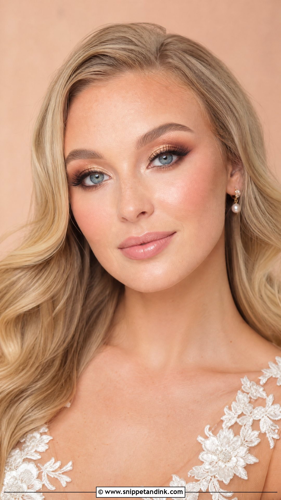 Bridal Makeup For Blue Eyes - Snippet and Ink - 25 Simple Wedding Makeup for Bride Ideas